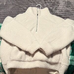 lululemon athletica Cream Teddy Jacket